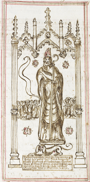 Floor slab of Archbishop Richard Talbot
