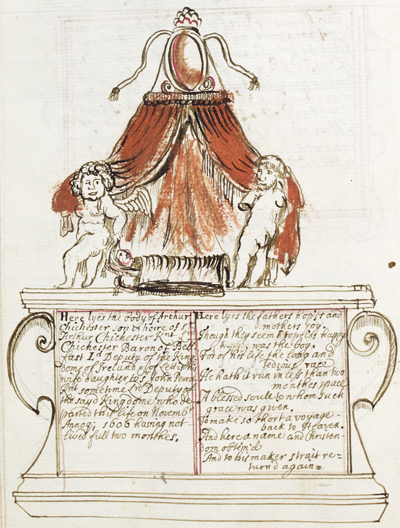 Sepulchral Monument of Arthur Chichester