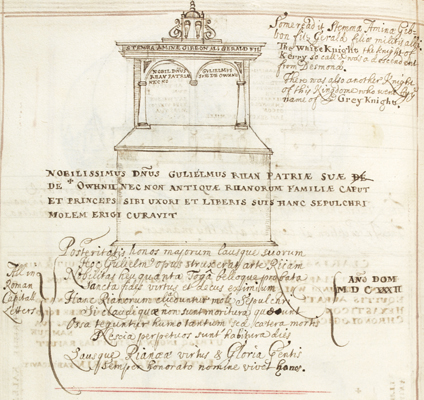 Ryan family monument, Abbey of Woney