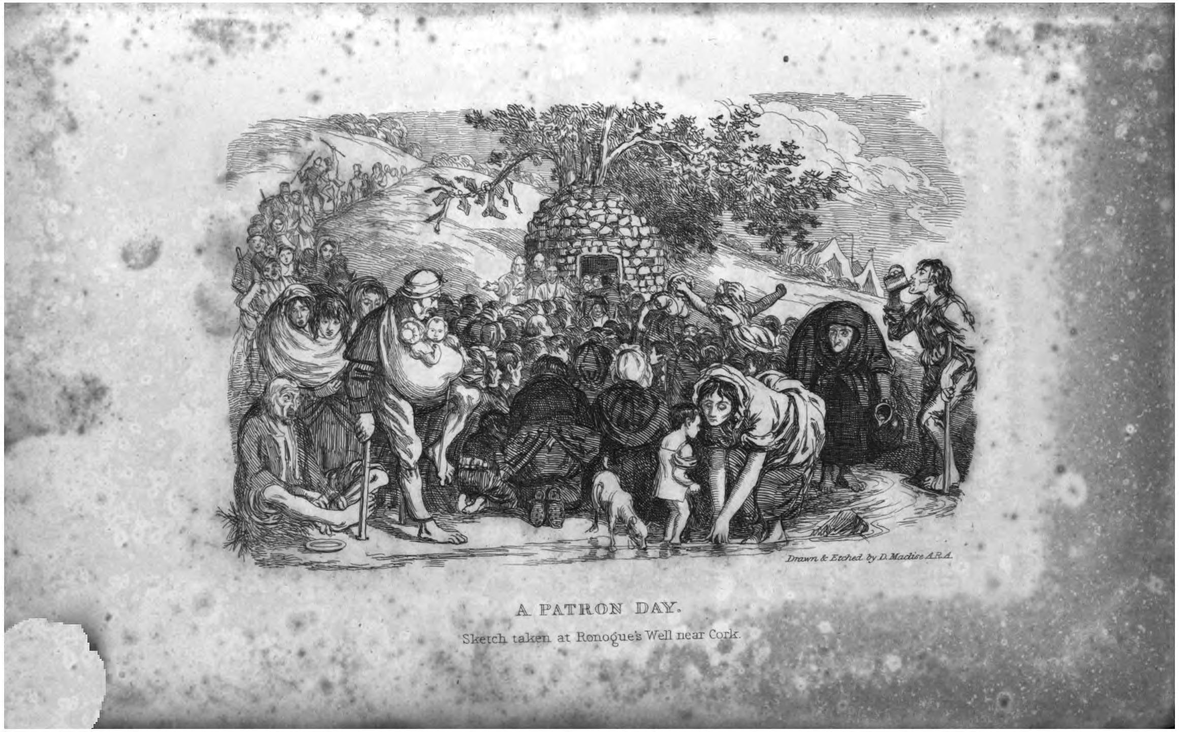 A Patron Day. Sketch taken at Ronogue's Well near Cork