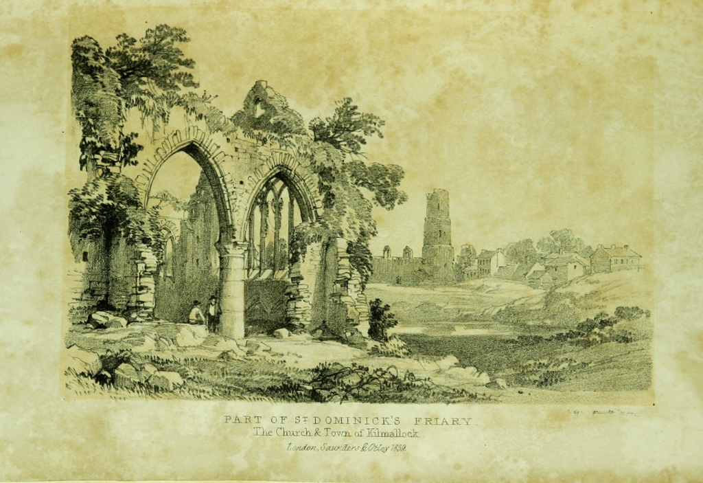 Part of St. Dominick’s Friary. The Church and Town of Kilmallock