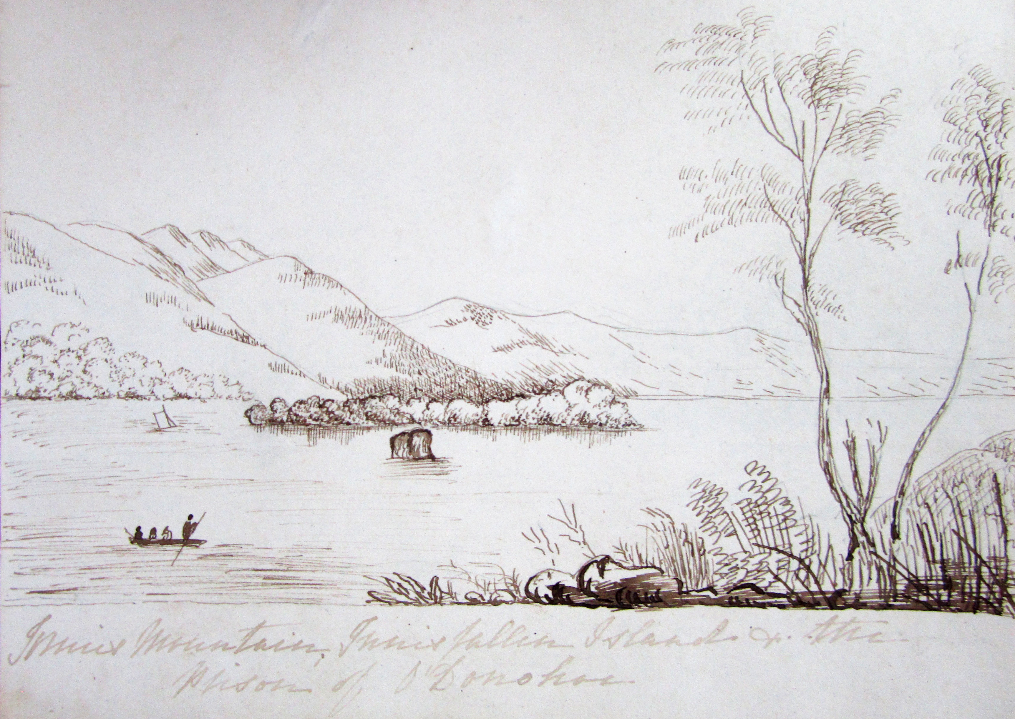 Innis Mountain, Innisfallen Island, and the Prison of O'Donohue