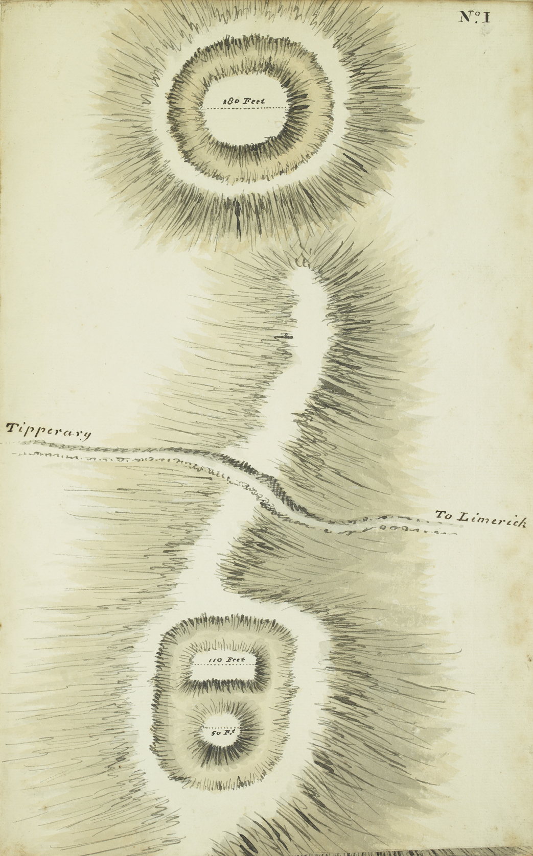 Ringforts between Tipperary and Limerick