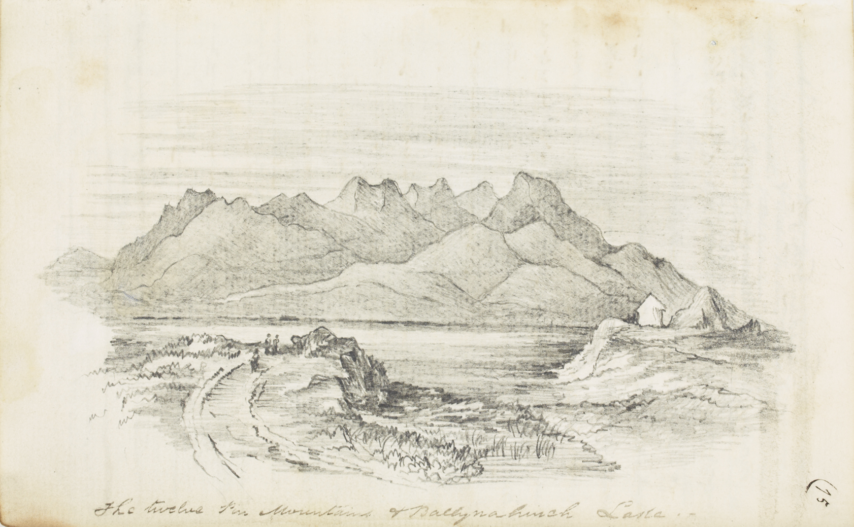 The Twelve Pin Mountains and Ballynahinch Lake 