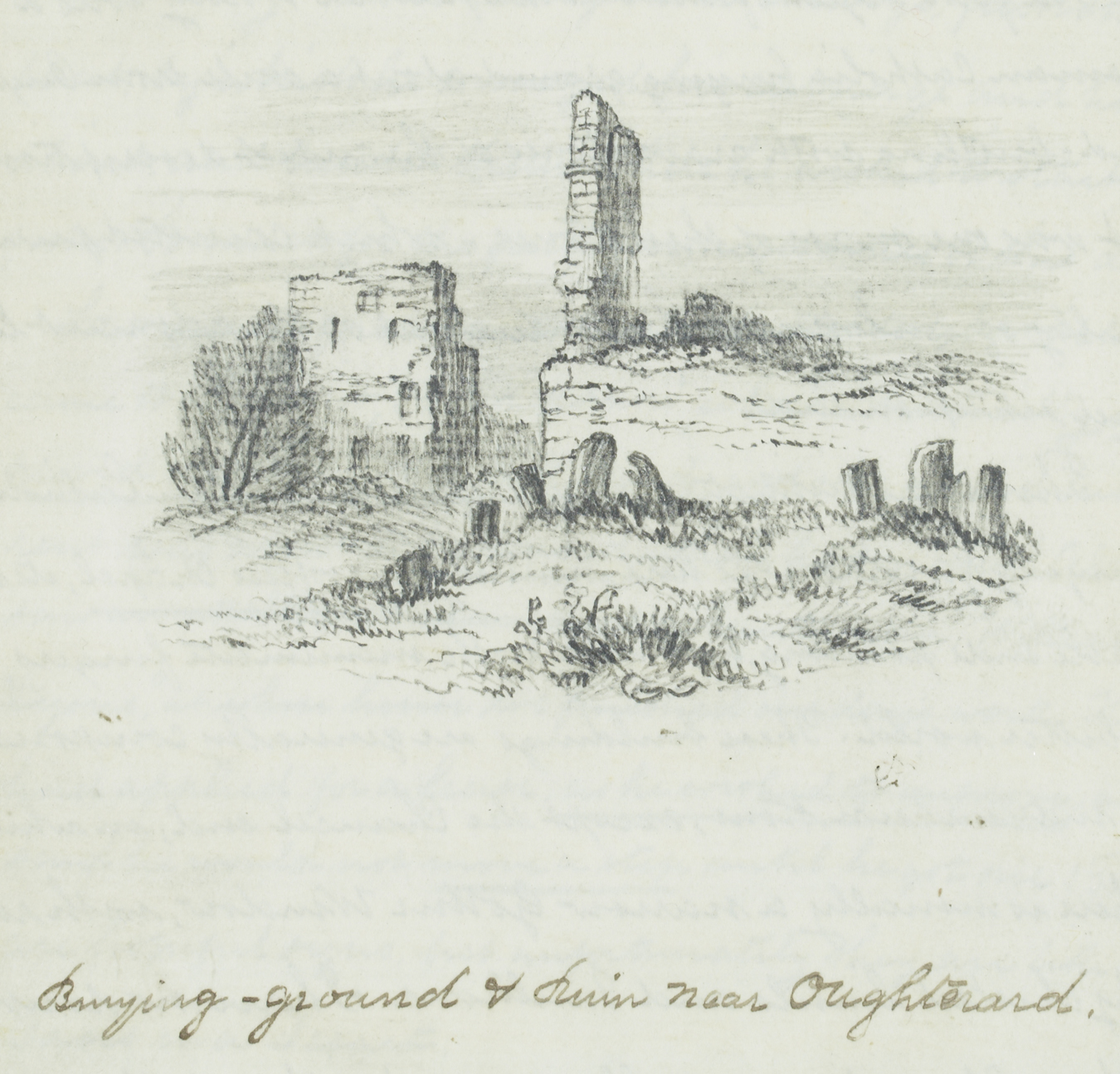 Burying-ground & Ruin near Oughterard