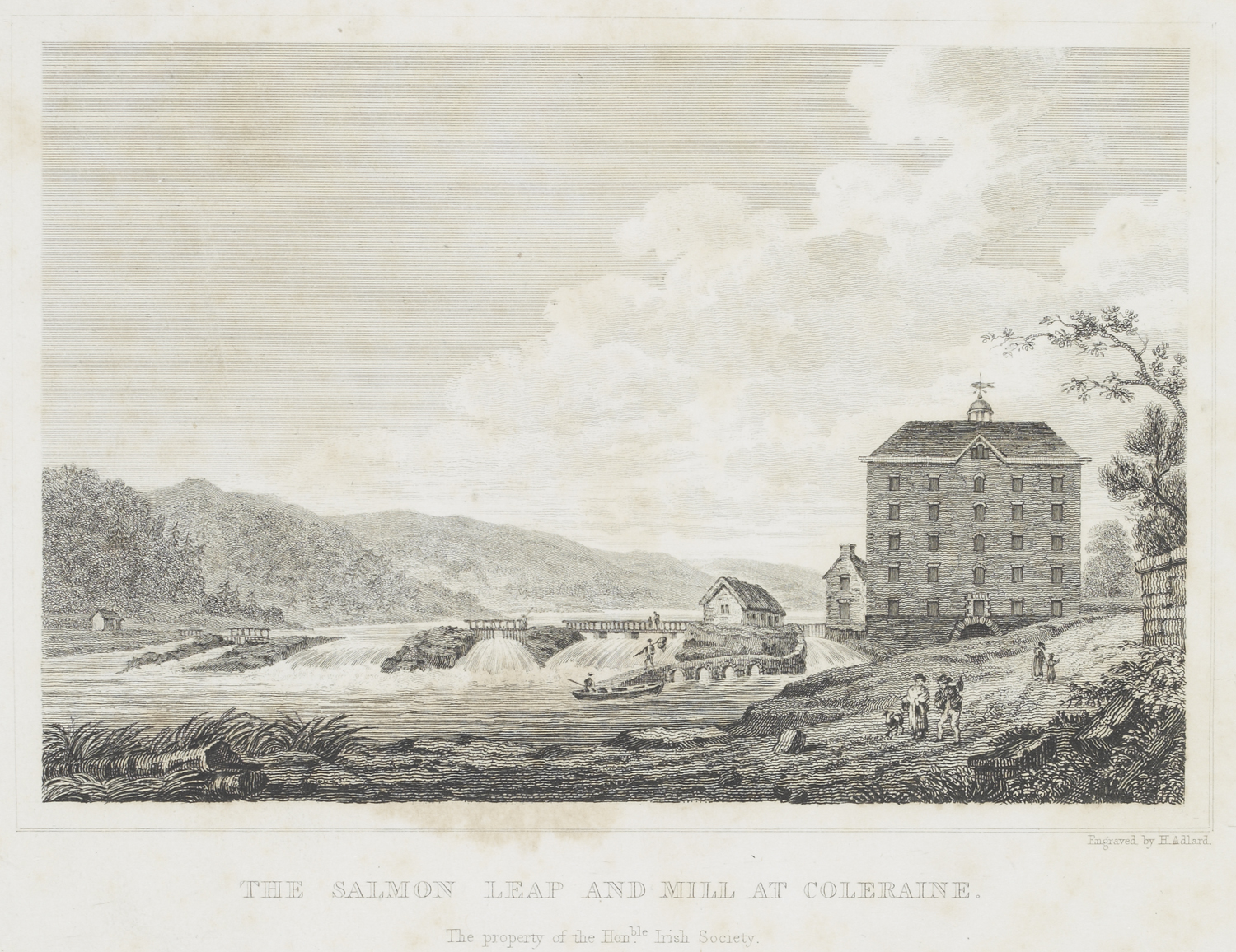 The Salmon Leap and Mill at Coleraine