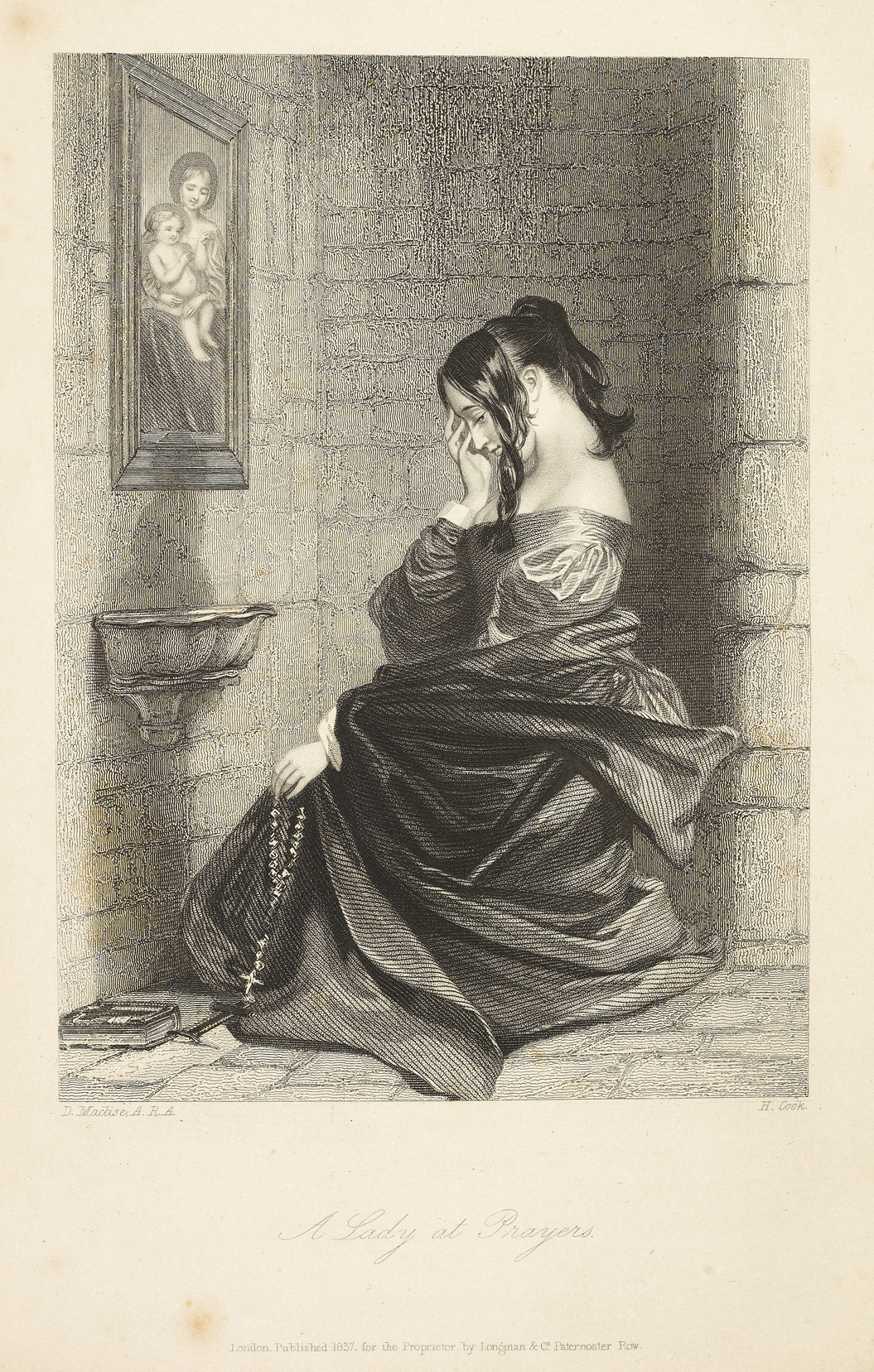 A Lady at Prayers
