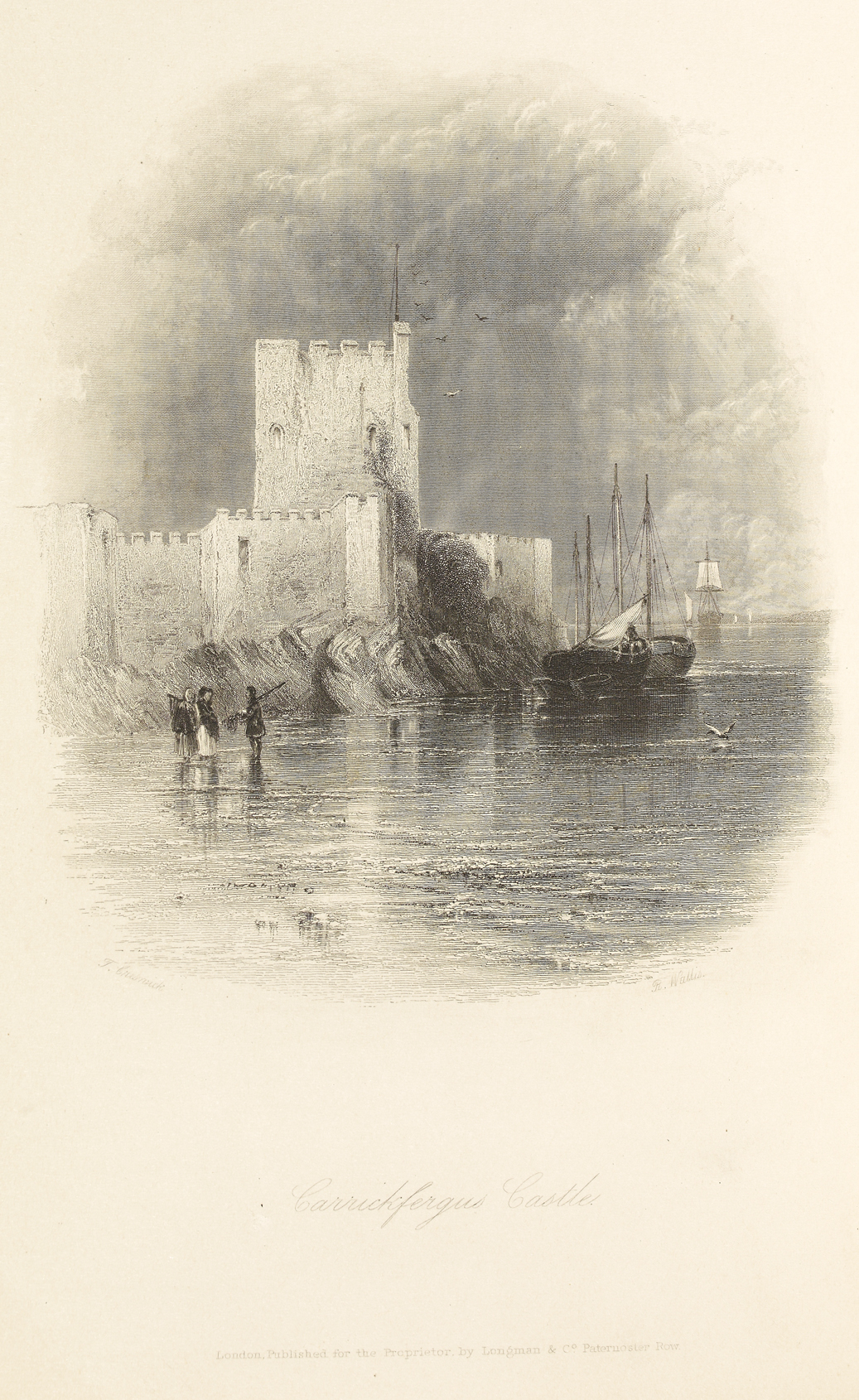 Carrickfergus Castle [Ireland Picturesque and Romantic]