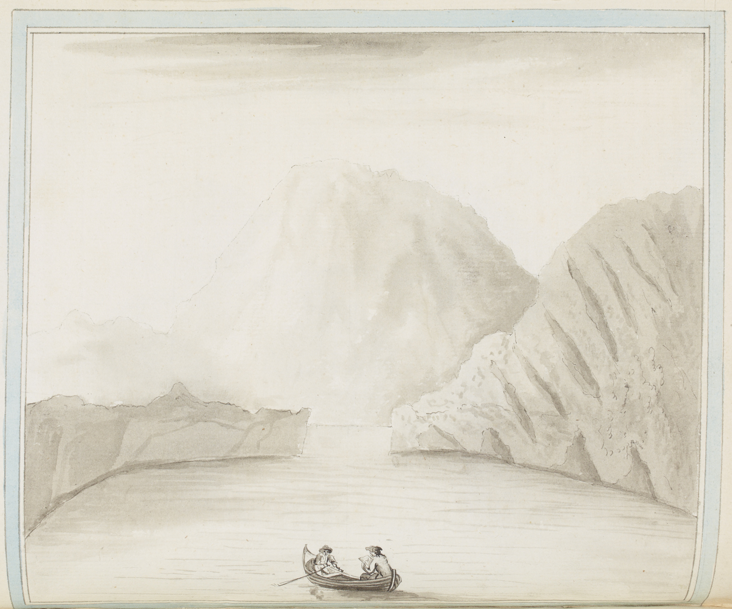 Tork Mountain across the Upper Lake