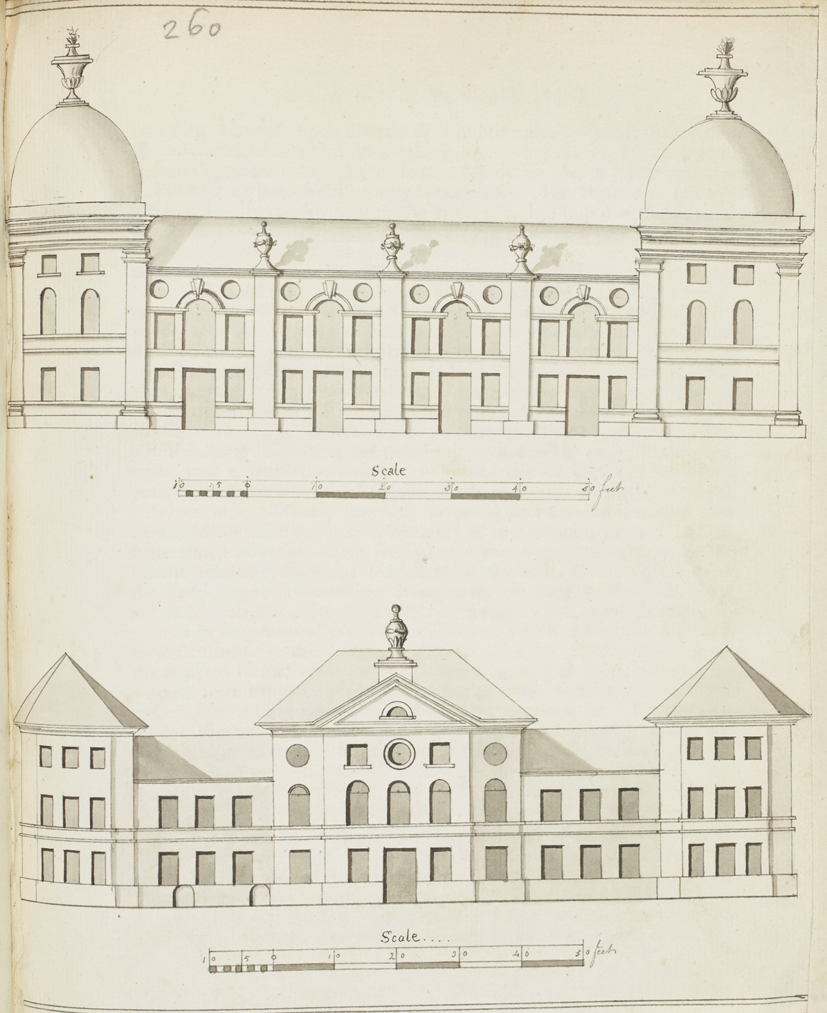 Two prospects of building at Blarney