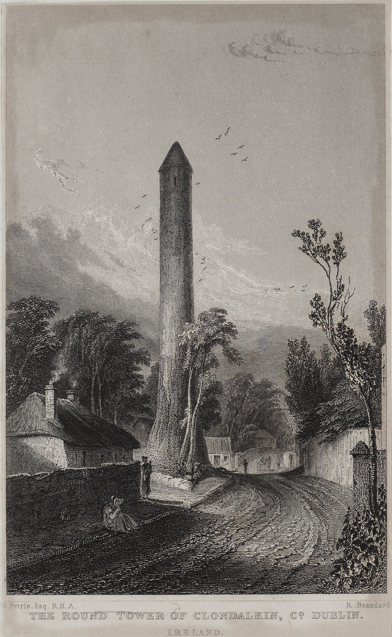 The Round Tower of Clondalkin, Co. Dublin