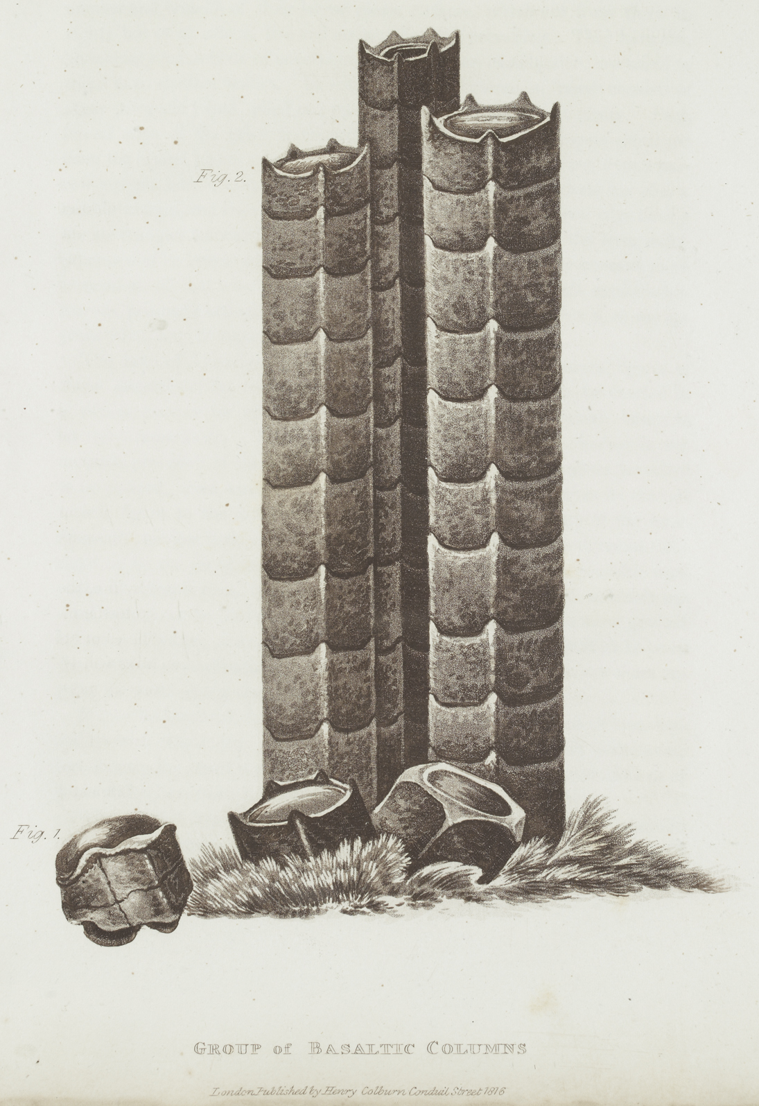Group of Basaltic Columns 
