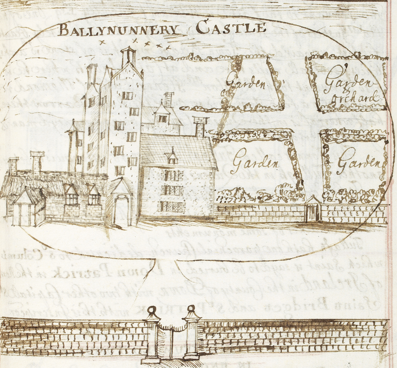 Ballynunnery Castle