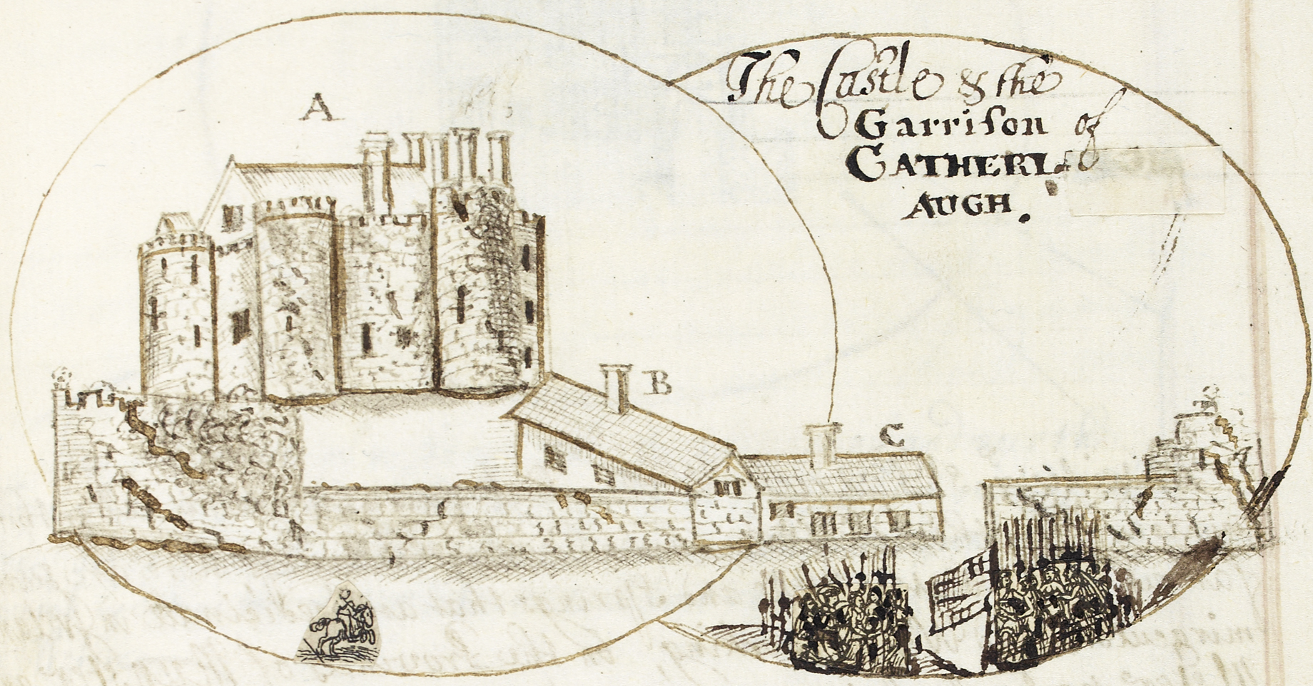 The Castle & the Garrison of Catherlaugh