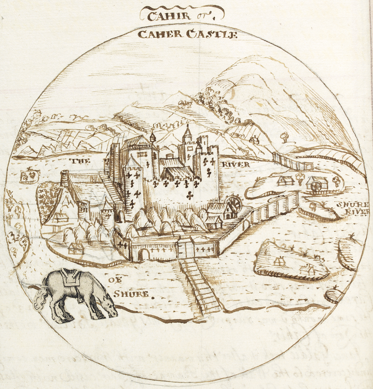 Cahir or Caher Castle