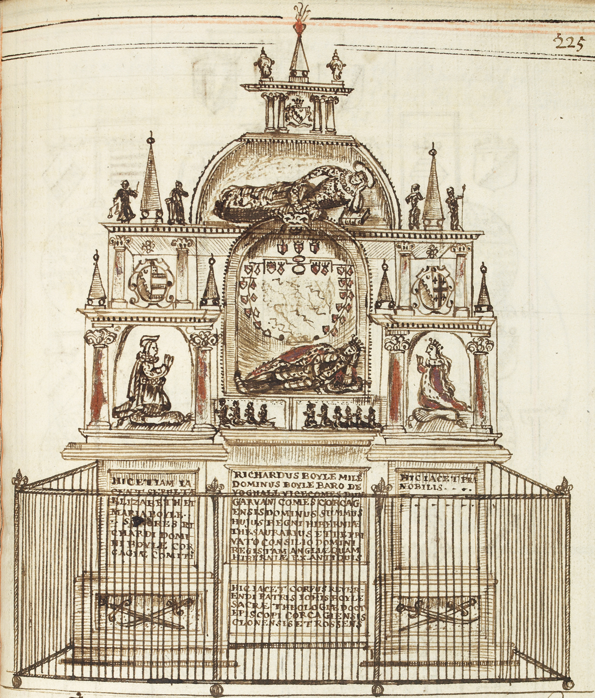 Boyle monument in St Mary’s Church, Youghal