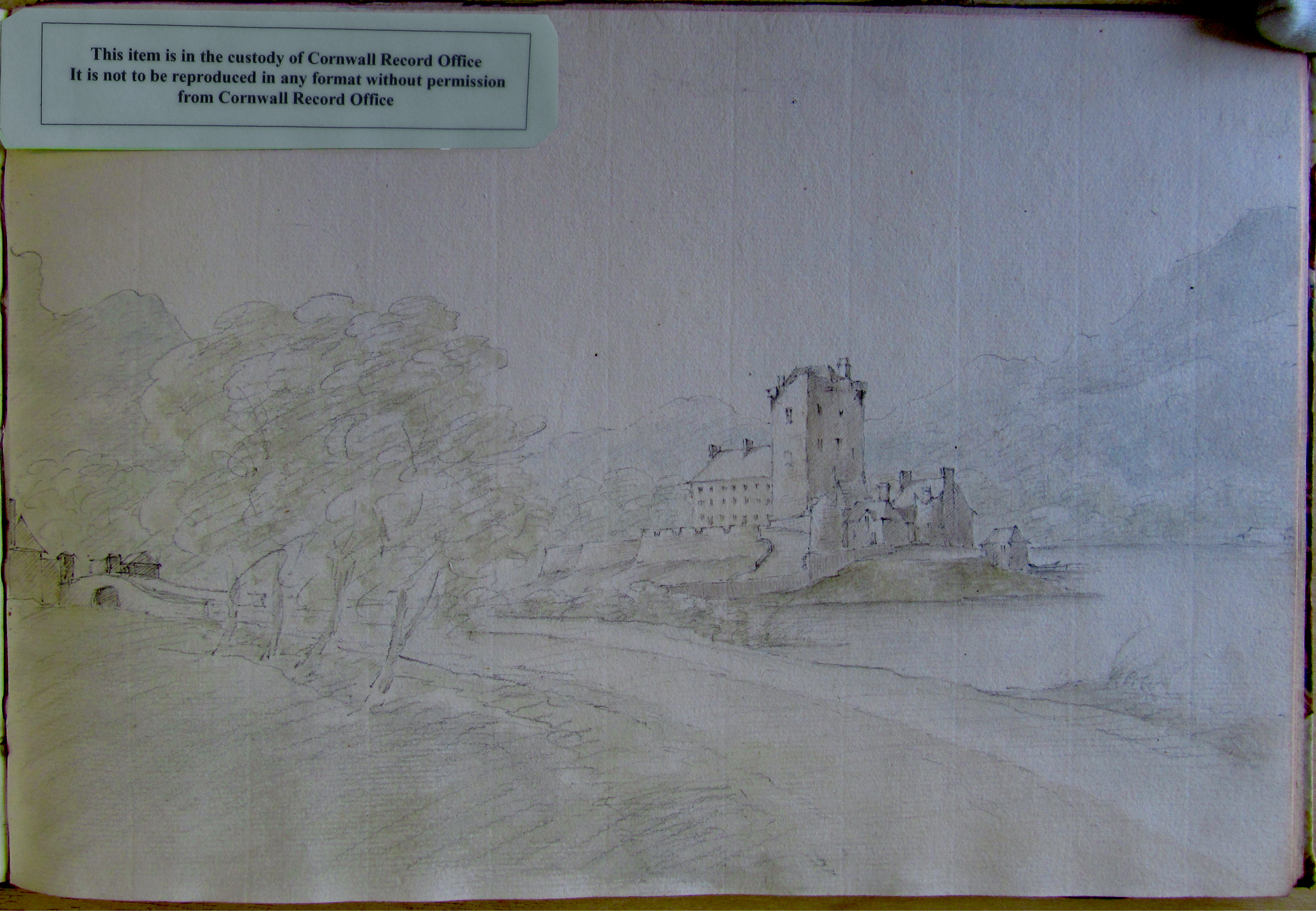 Ross Castle on the Lake of Killarney