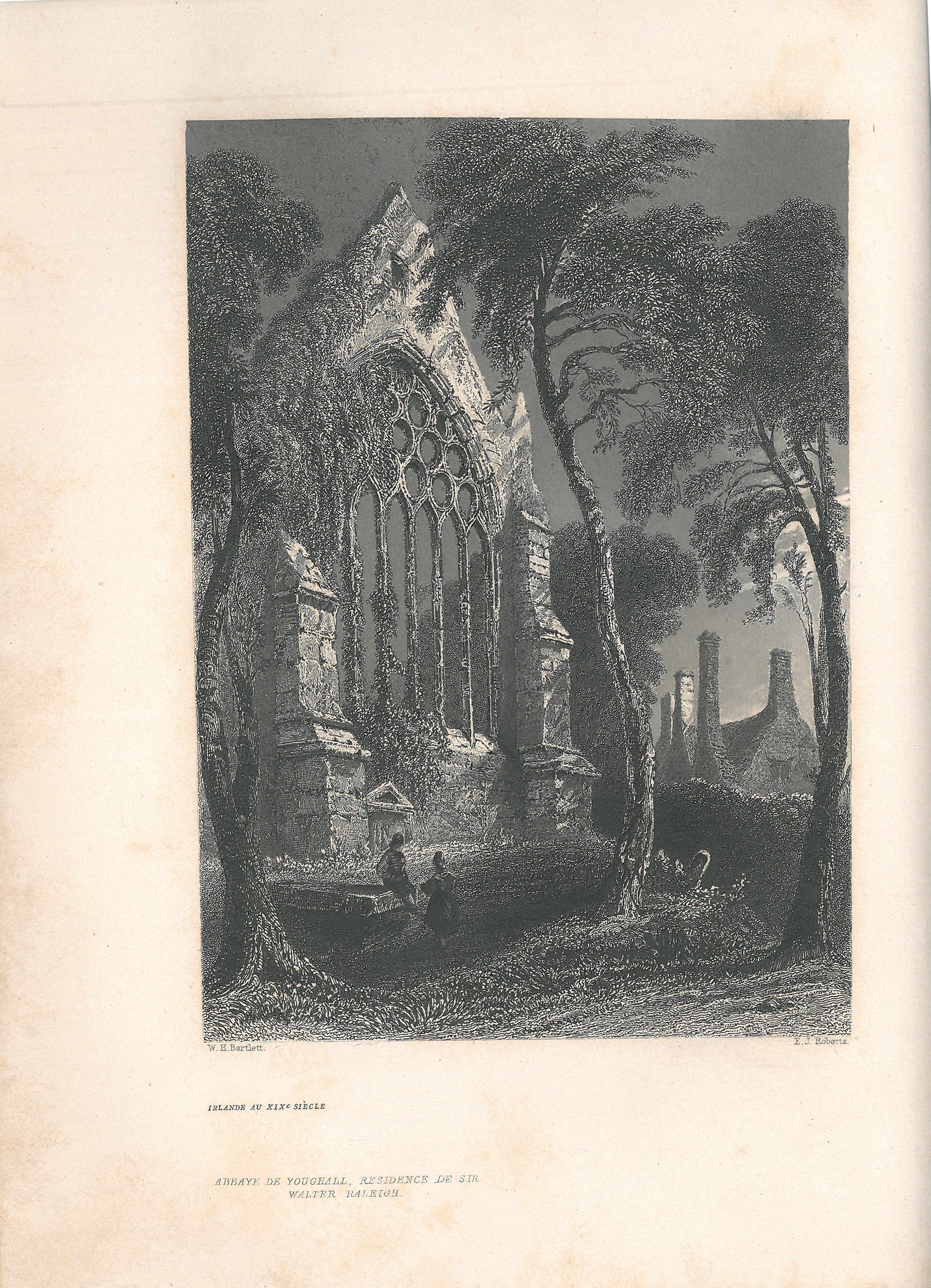 Abbaye de Youghall, résidence de Sir Walter Raleigh
